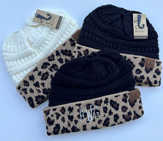 Monogram Beanie